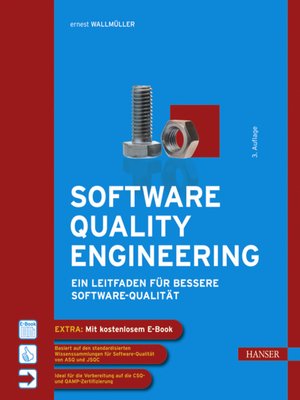 cover image of Software Quality Engineering
